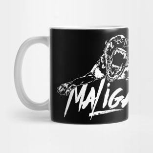 Funny Belgian Malinois Maligator dog portrait Mug